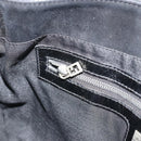 FENDI Hand Bag Suede Black Silver Auth mr2611A-22
