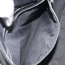 FENDI Hand Bag Suede Black Silver Auth mr2611A-23