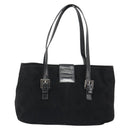 FENDI Hand Bag Suede Black Silver Auth mr2611A-2