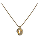 Christian Dior Necklace metal Gold Auth mr2612-1