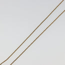 Christian Dior Necklace metal Gold Auth mr2612-11