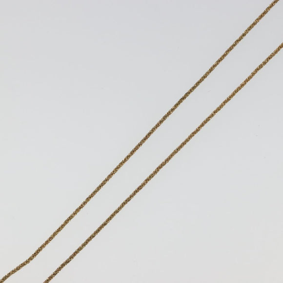 Christian Dior Necklace metal Gold Auth mr2612