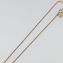 Christian Dior Necklace metal Gold Auth mr2612-12