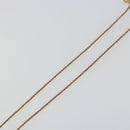 Christian Dior Necklace metal Gold Auth mr2612-5