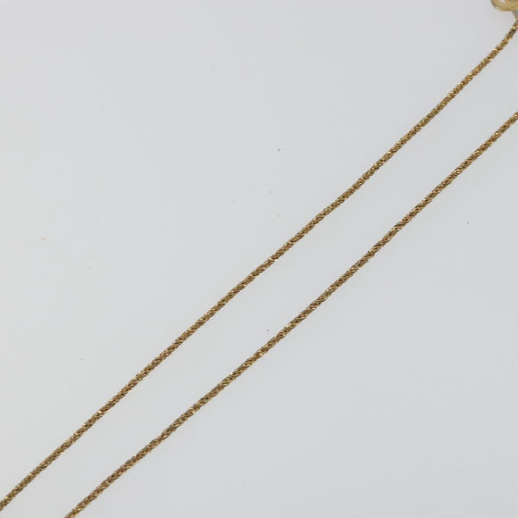 Christian Dior Necklace metal Gold Auth mr2612