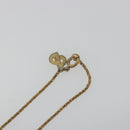Christian Dior Necklace metal Gold Auth mr2612-7