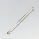 Christian Dior Necklace metal Gold Auth mr2612-8