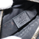 GUCCI Soho GG Pouch Leather Black Gold 308634 Auth mr2614-17