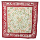 HERMES Carre 90 Scarf Silk Red Auth mr2616-14