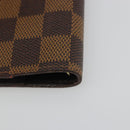 LOUIS VUITTON Damier Ebene Agenda PM Day Planner Cover R20700 LV Auth mr2618-15
