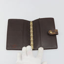 LOUIS VUITTON Damier Ebene Agenda PM Day Planner Cover R20700 LV Auth mr2618-8
