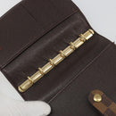 LOUIS VUITTON Damier Ebene Agenda PM Day Planner Cover R20700 LV Auth mr2618-21