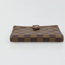 LOUIS VUITTON Damier Ebene Agenda PM Day Planner Cover R20700 LV Auth mr2618-4