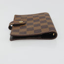 LOUIS VUITTON Damier Ebene Agenda PM Day Planner Cover R20700 LV Auth mr2618-5