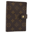 LOUIS VUITTON Monogram Agenda PM Day Planner Cover R20005 LV Auth mr2619A-1