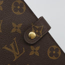 LOUIS VUITTON Monogram Agenda PM Day Planner Cover R20005 LV Auth mr2619A-17