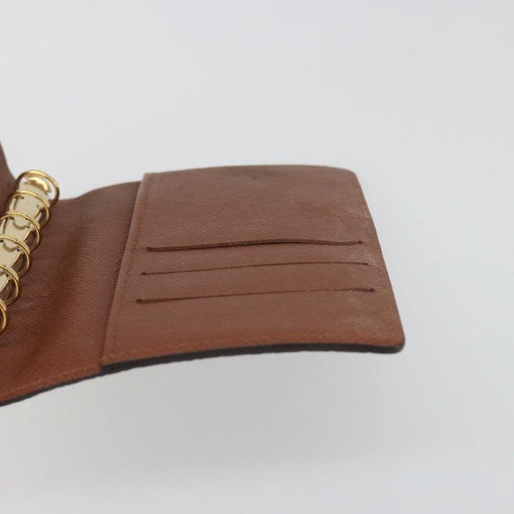 LOUIS VUITTON Monogram Agenda PM Day Planner Cover R20005 LV Auth mr2619A