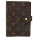 LOUIS VUITTON Monogram Agenda PM Day Planner Cover R20005 LV Auth mr2619A-13