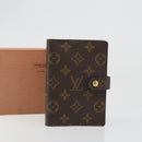 LOUIS VUITTON Monogram Agenda PM Day Planner Cover R20005 LV Auth mr2619A-12