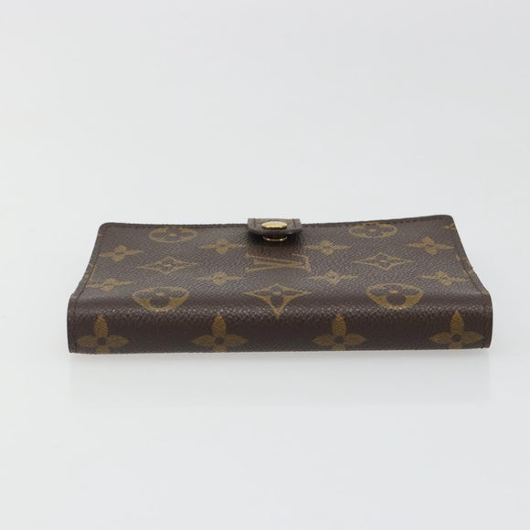LOUIS VUITTON Monogram Agenda PM Day Planner Cover R20005 LV Auth mr2619A