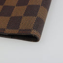 LOUIS VUITTON Damier Ebene Agenda PM Day Planner Cover R20700 LV Auth mr2623-10