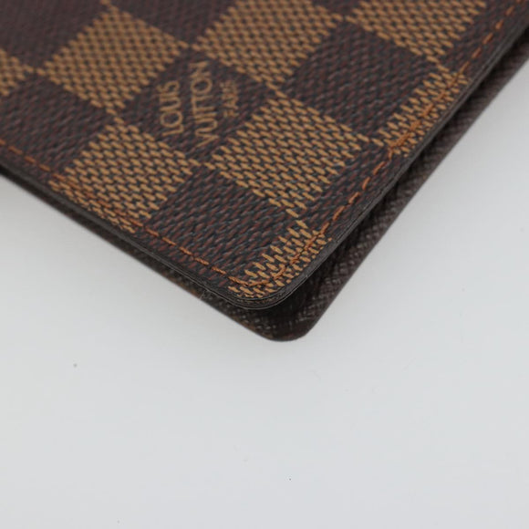 LOUIS VUITTON Damier Ebene Agenda PM Dagplanner Omslag R20700 LV Auth mr2623