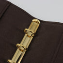 LOUIS VUITTON Damier Ebene Agenda PM Day Planner Cover R20700 LV Auth mr2623-18
