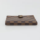 LOUIS VUITTON Damier Ebene Agenda PM Day Planner Cover R20700 LV Auth mr2623-5