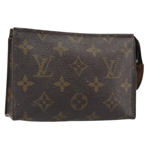 LOUIS VUITTON Monogram Poche Toilette 15 Pouch M47546 LV Auth mr2625