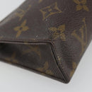 LOUIS VUITTON Monogram Poche Toilette 15 Pouch M47546 LV Auth mr2625-14