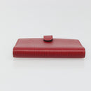 LOUIS VUITTON Epi Agenda PM Day Planner Cover Red R20057 LV Auth mr2626-4