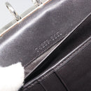 GUCCI GG Canvas Day Planner Cover Brown Silver Auth mr2627A-11