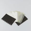GUCCI GG Canvas Day Planner Cover Brown Silver Auth mr2627A-26
