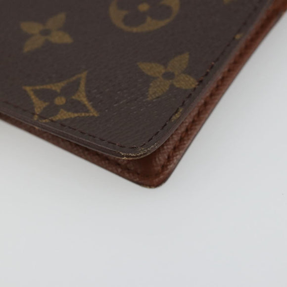 LOUIS VUITTON Monogram Agenda PM Day Planner Cover R20005 LV Auth mr2629