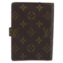 LOUIS VUITTON Monogram Agenda PM Day Planner Cover R20005 LV Auth mr2629-3