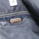 FENDI Shoulder Bag Nylon Black Silver Auth mr2630-16