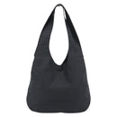 FENDI Shoulder Bag Nylon Black Silver Auth mr2630-3