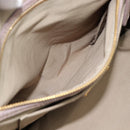 Miu Miu Hand Bag Leather 2way Beige Pink Gold Auth mr2631M-26