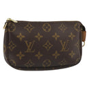 LOUIS VUITTON Monogram Mini Pochette Accessoires Pouch N41667 LV Auth mr2632-1