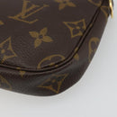 LOUIS VUITTON Monogram Mini Pochette Accessoires Pouch N41667 LV Auth mr2632-15