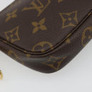 LOUIS VUITTON Monogram Mini Pochette Accessoires Pouch N41667 LV Auth mr2632-16