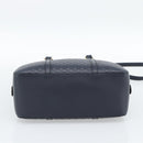 GUCCI Micro GG Canvas Guccissima Bag Leather 2way Navy Gold 510286 Auth mr2634A-5