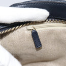 GUCCI Micro GG Canvas Guccissima Bag Leather 2way Navy Gold 510286 Auth mr2634A-23