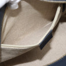 GUCCI Micro GG Canvas Guccissima Bag Leather 2way Navy Gold 510286 Auth mr2634A-24
