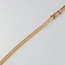 LOUIS VUITTON Adjustable Shoulder Strap Leather 39.4""-47.2"" Beige Auth mr2635-9