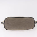 GUCCI Hand Bag Canvas Khaki Gold 07198 Auth mr2638-5