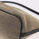 GUCCI Hand Bag Canvas Khaki Gold 07198 Auth mr2638-15
