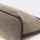GUCCI Hand Bag Canvas Khaki Gold 07198 Auth mr2638-17
