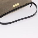 GUCCI Hand Bag Canvas Khaki Gold 07198 Auth mr2638-7