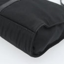 GUCCI Hand Bag Nylon Black Silver 001 3734 Auth mr2639-16